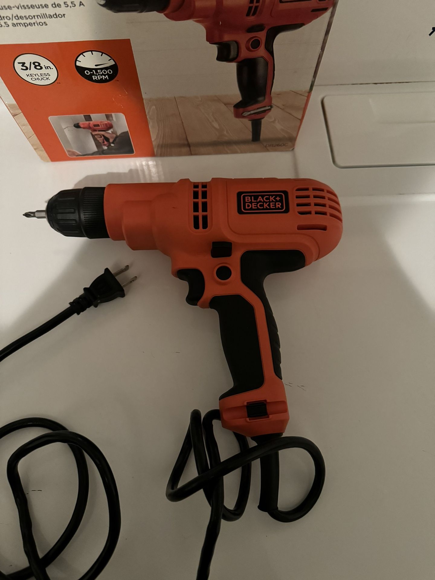 Black & Decker Drill/5.5 Amp Drill