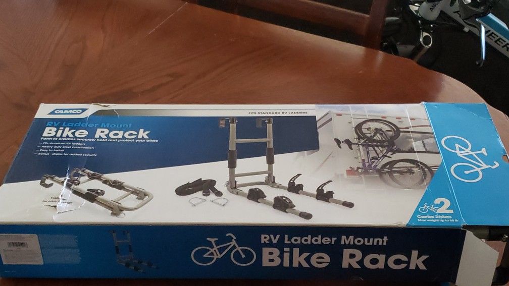Rv ladder bike rack