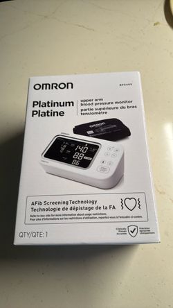 ❤️❤️❤️❤️❤️ OMRON PLATINUM UPPER ARM BLOOD PRESSURE MONITOR