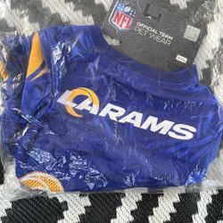 Dog Jersey Los Angeles Rams NFL