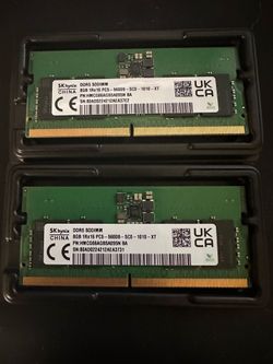 DDR5 8GB - SODIMM (laptop) - 262 pin Non-ECC