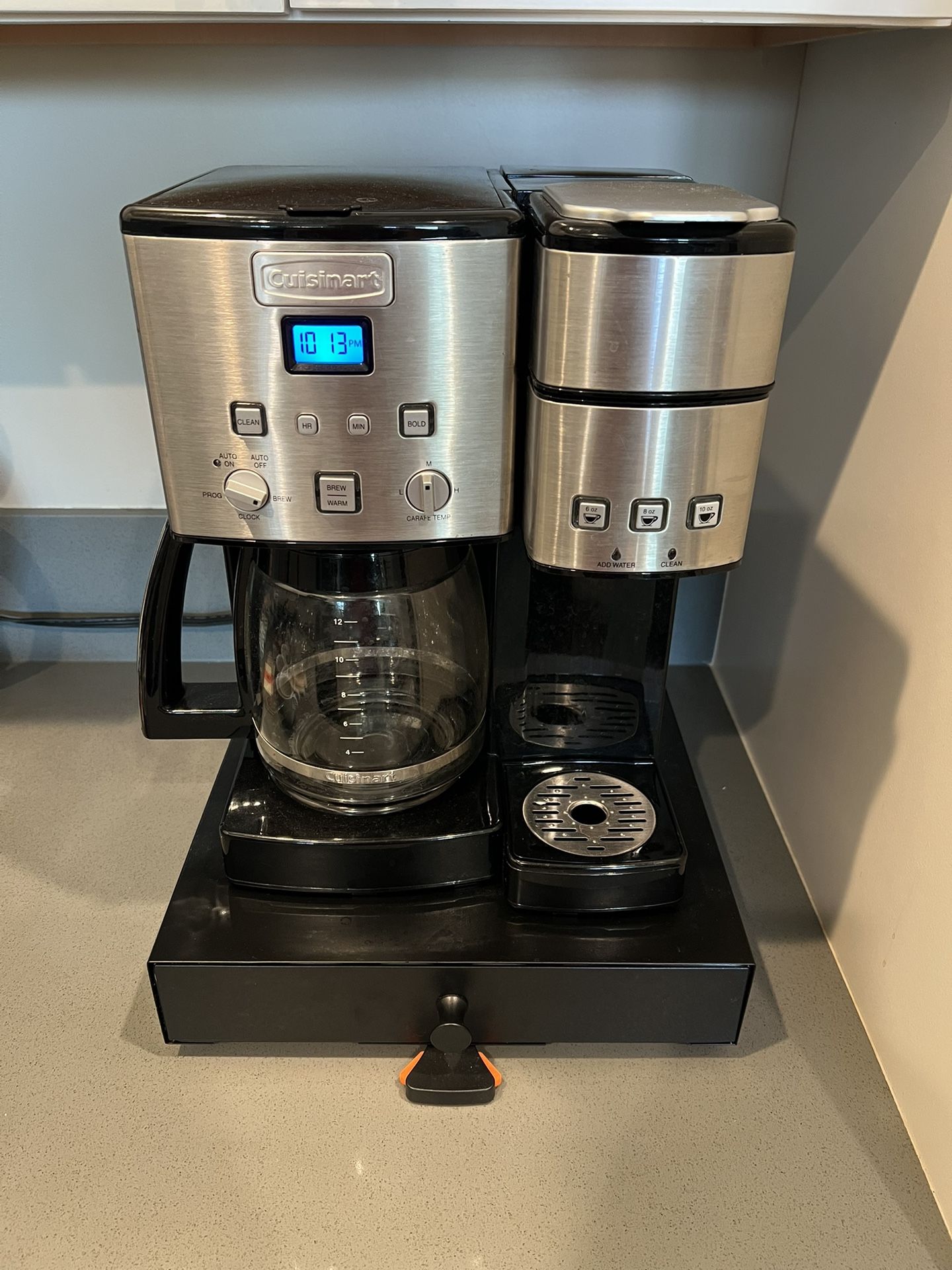 Cuisinart SS 20P1 Coffee Center 10 Cup Thermal Coffeemaker and Single Serve Brewer, Stainless Steel