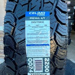 Brand New 265/75R16 A/T Tires – Free Install&Mount 🔥