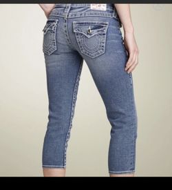 True Religion crop jeans 👖 -size 27