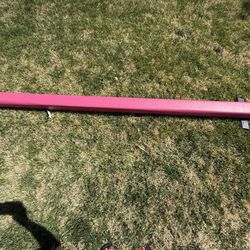 Pink Balance Beam