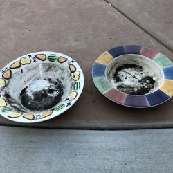 SER OF PLANTERS DISHES