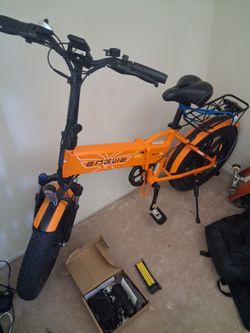 Electric bike only use 10 minutes.