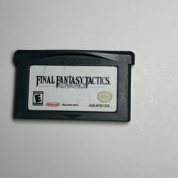 2003 Nintendo GBA Final Fantasy Tactics Advance Game