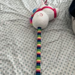 Unicorn music Playing Riding unicorn Stick 