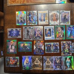 Females Wwe Wrestling Cards Lot