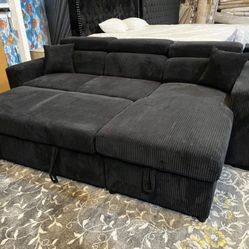 CLEARANCE  STORAGE SECTIONAL NEW 