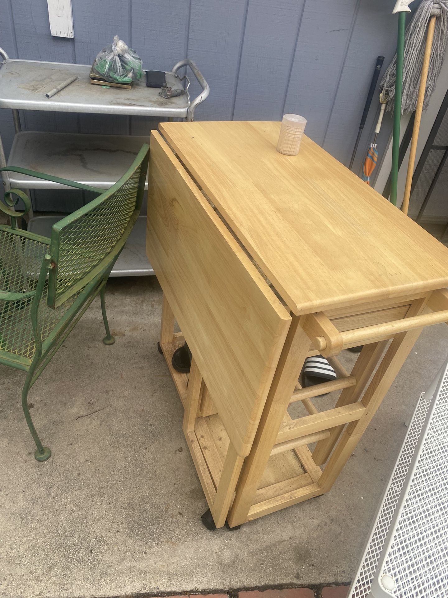 Small Table With Stools