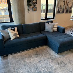 Article Brand: Left L Sectional (blue)