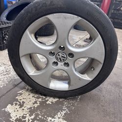 VW Golf Gti Wheels and tires