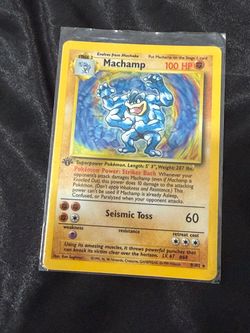 1st Edition Machamp