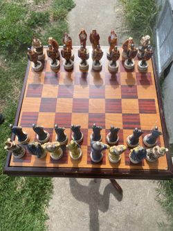 King Arthur chess set