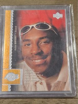 1996 Upper Deck Kobe Bryant rookie card, #58