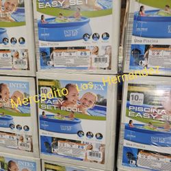 10ft x 30in Swimming Pools 🔥Intex Easy set NO PUMP - NUEVAS