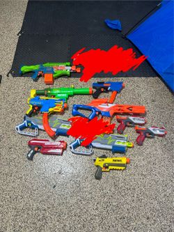 nerf gun lot