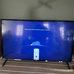LG TV 49” 4K Smart tv 