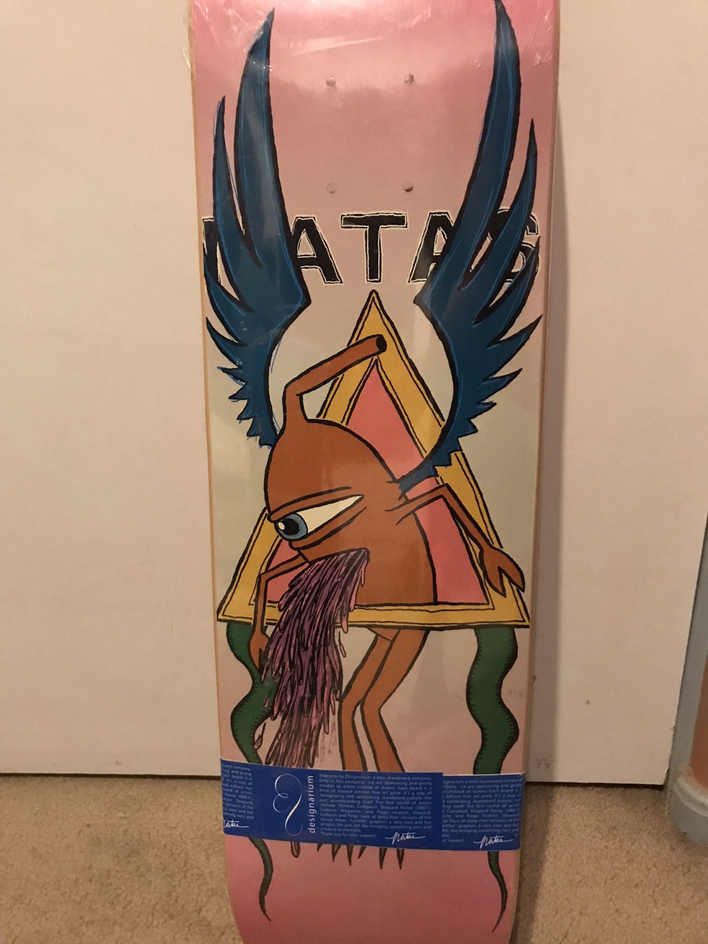 RARE Ed Templeton Natas Kaupas Panther Skateboard