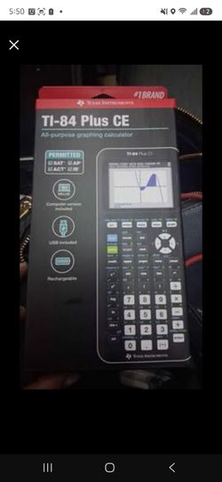 TI 84 PLUS CE