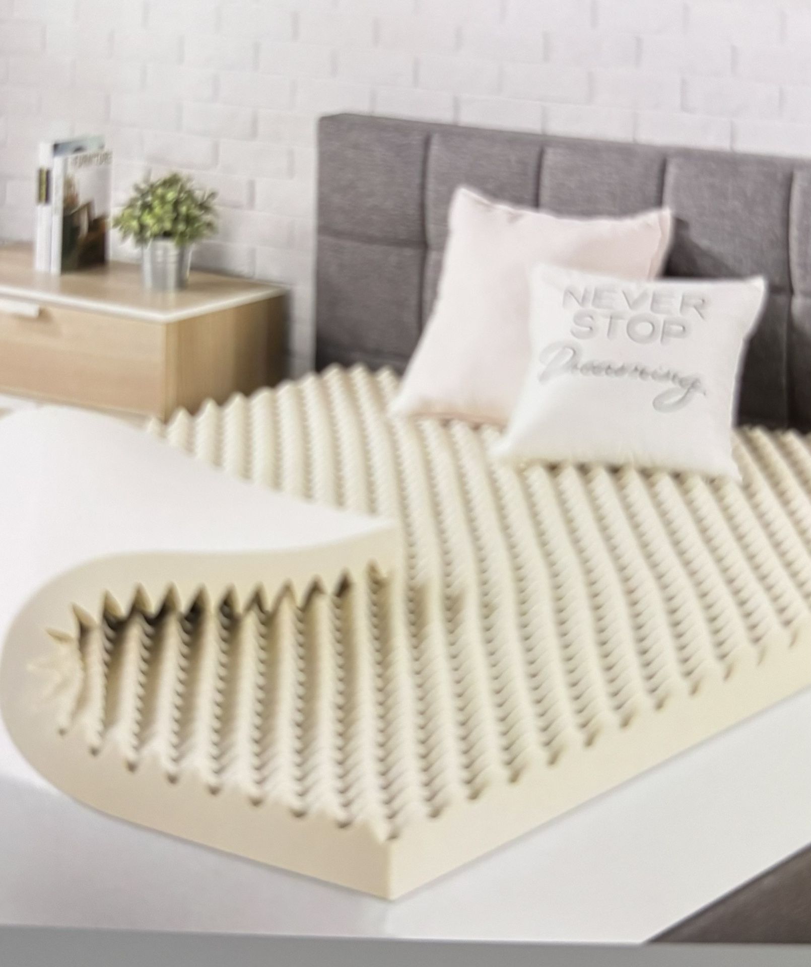 Bed Topper Egg Foam
