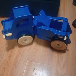 Wooden Jointed Toddler Riding Truck