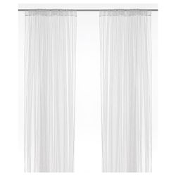 IKEA Sheer Tulle Curtains- 7 Panels Used