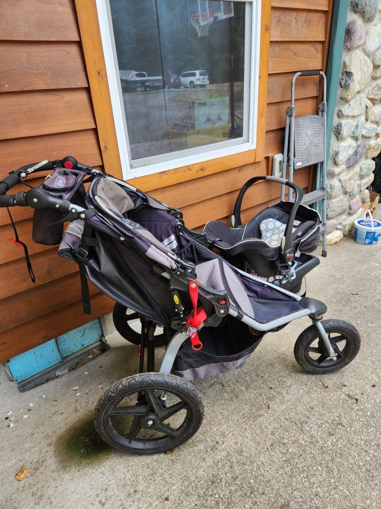 BOB Jogger Stroller w/ Infant Seat