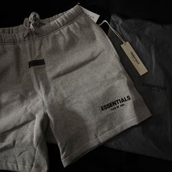 Fear of God Essentials grey shorts Size S, M