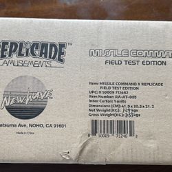 🎮 Replicade Missile Command Field-Test Edition – New In Box (Sealed) 🎮
