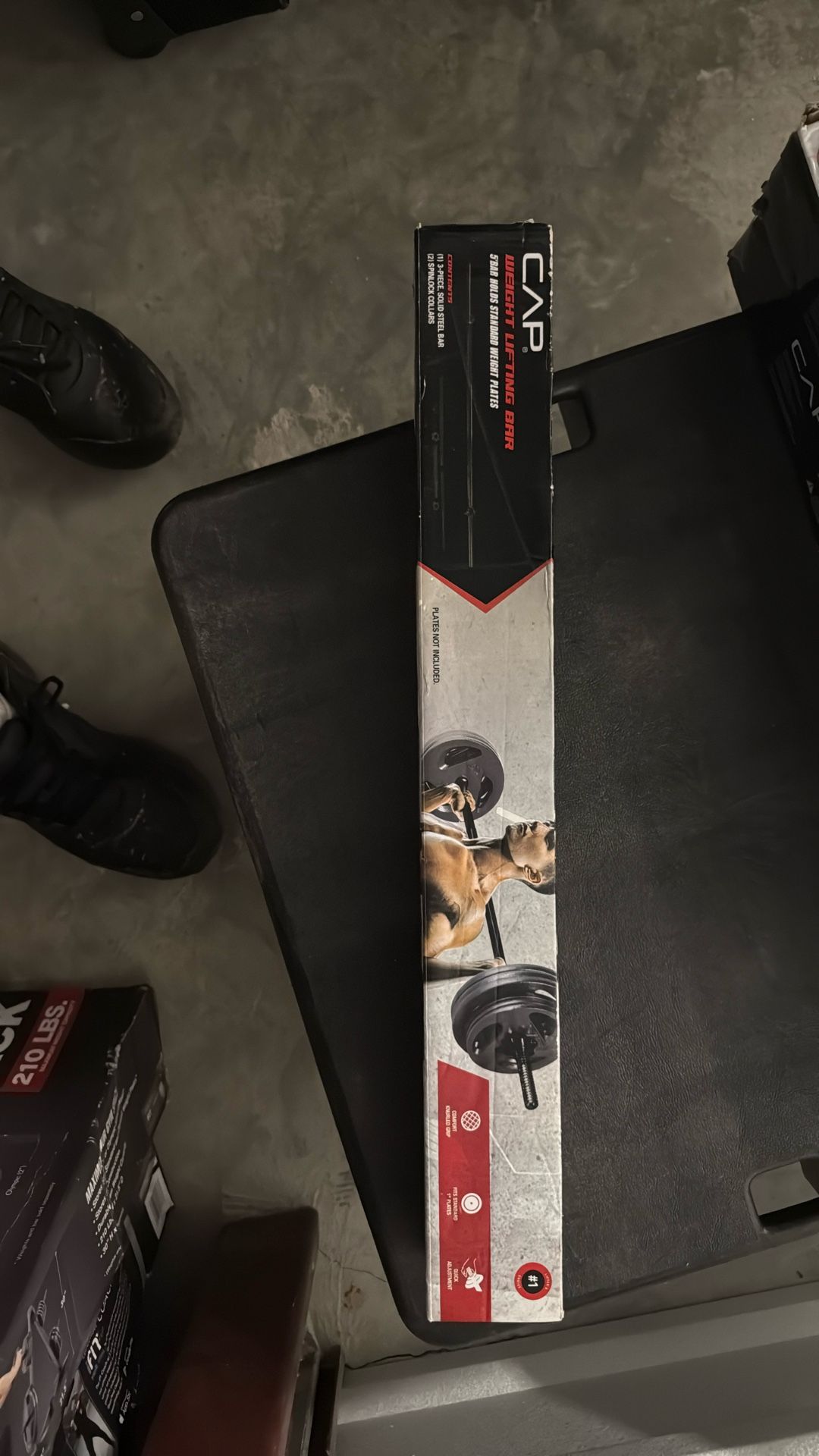Cap Weight Lifting Bar