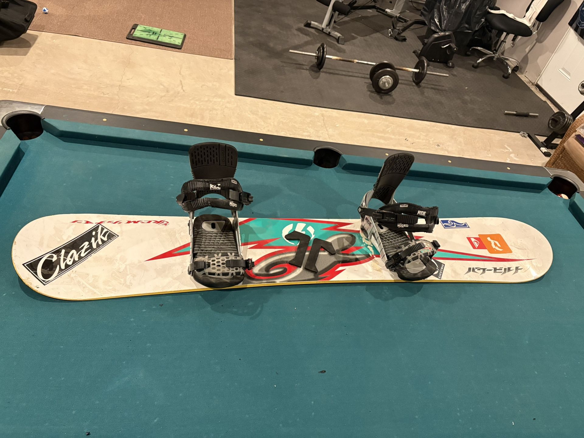 160cm Snowboard With Bindings