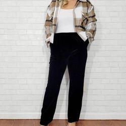 Land’s End mid rise slim women’s corduroy pants/16P