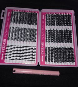 Lash clusters w/bond & seal