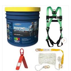 Safety Harness, Roofing Safety System Compliance Kit