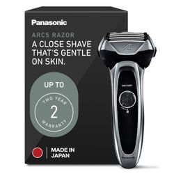 Panasonic LV65S Arc5 Men's 5-Blade Cordless Electric Razor for Men