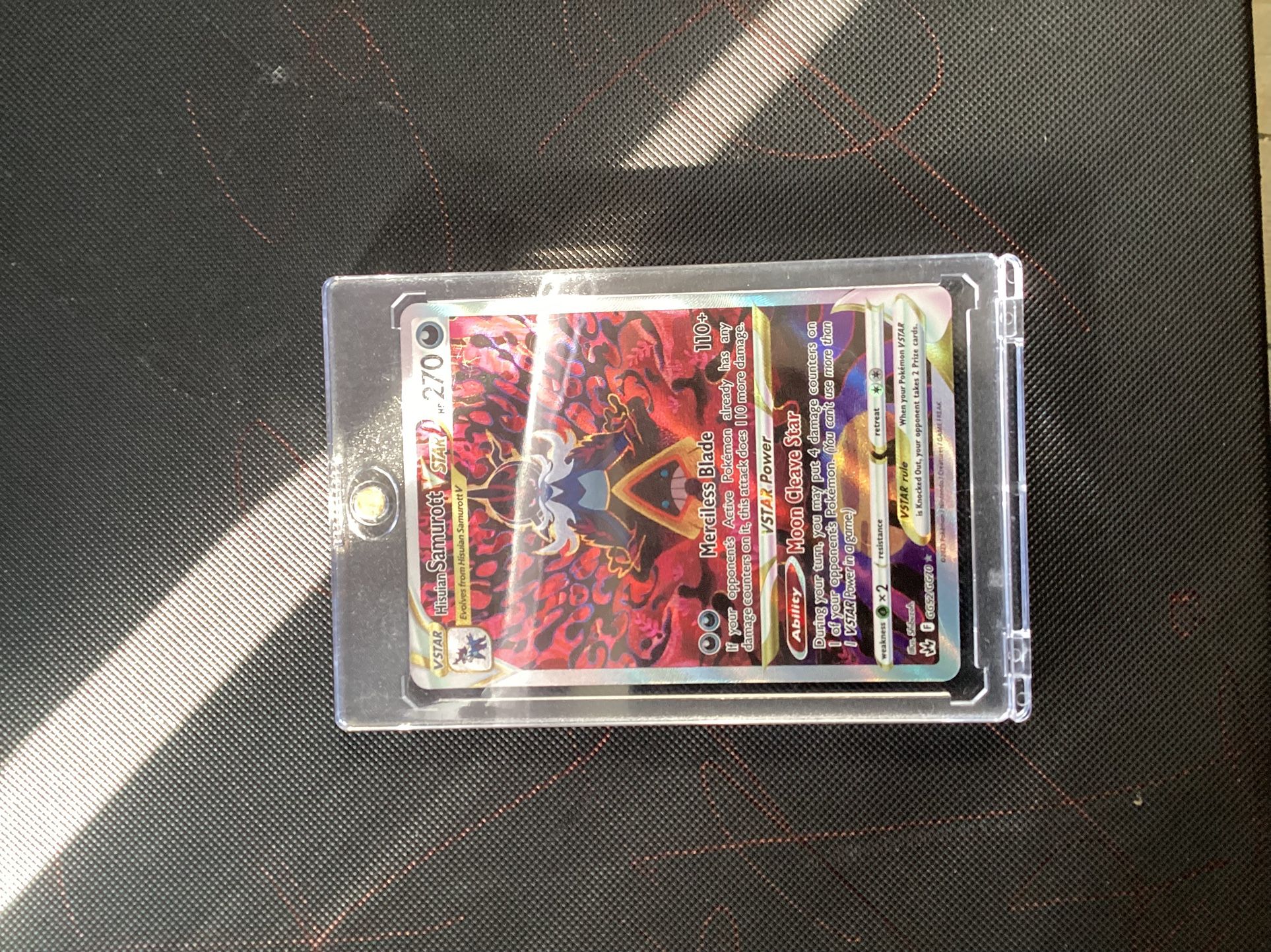 Hisuian Samurott Vstar Pokemon Card 