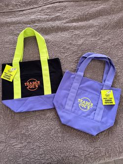 Trader joes halloween mini canvas bags