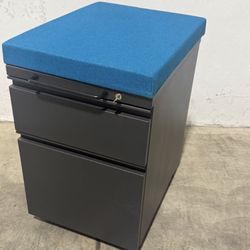 Rolling File Cabinet with Drawer Storage (Lockable)