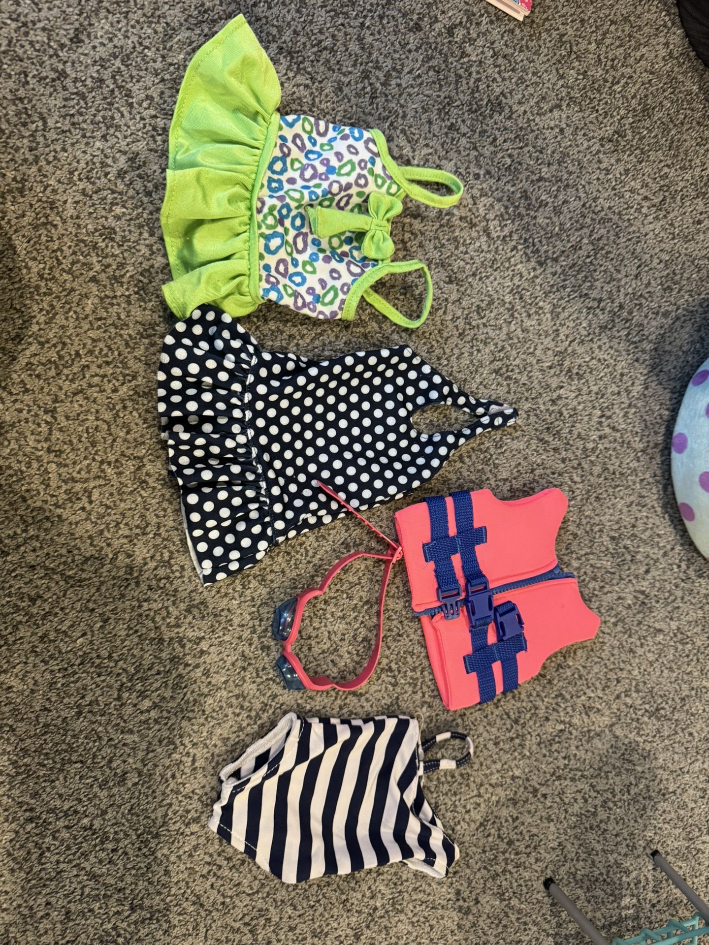 Swimsuit Bundle For 18 Inch Doll 