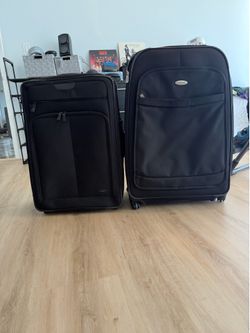 TWo Samsonite luggage