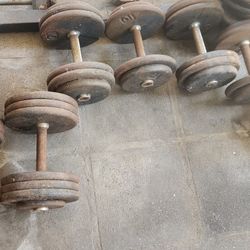 400 Pounds Of Dumbells