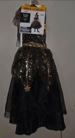 Twilight Witch Halloween Costume Girls L 10/12