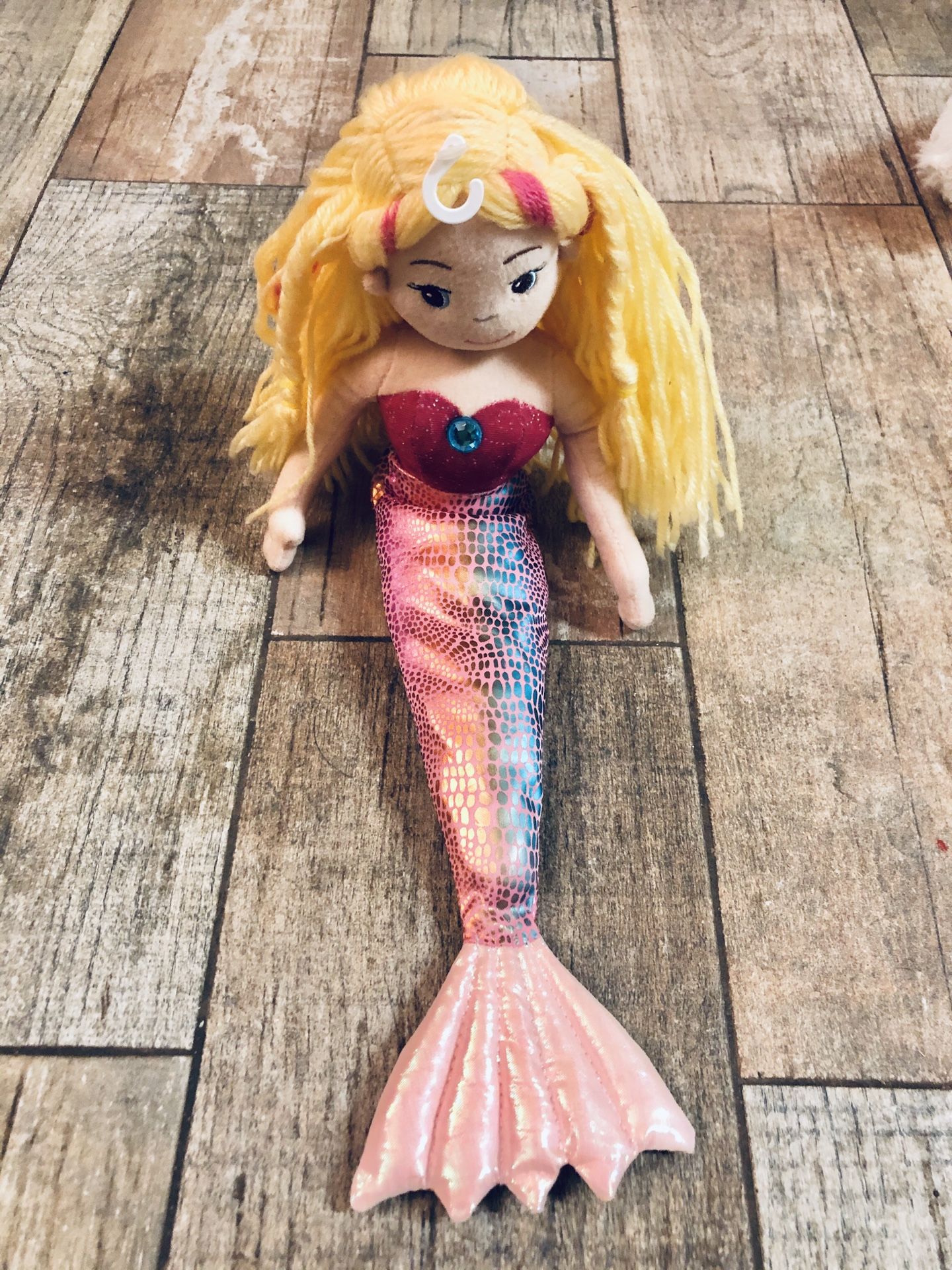 Mermaid Princess - Aurora - Stuffed Animal - If Is Posted Is Available -