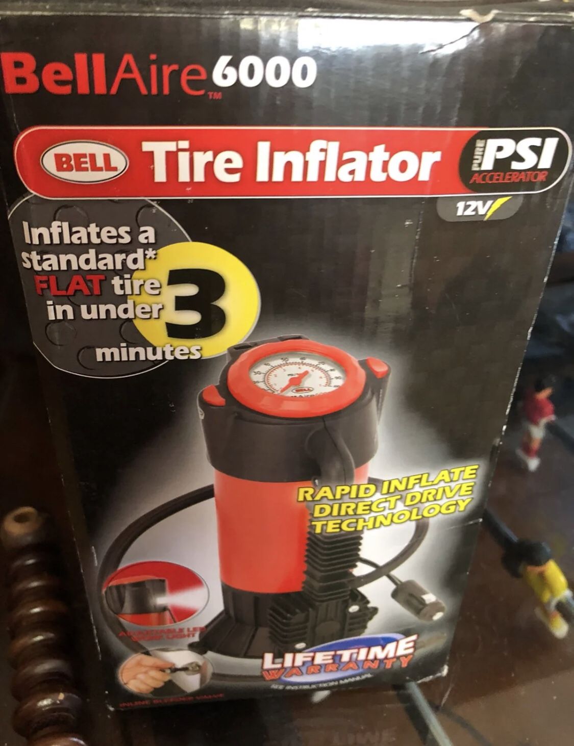 New In Box Tire air pump
