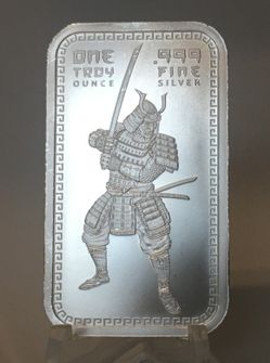 1oz 999 Pure Silver Bar 