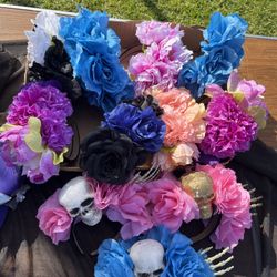 Flower Head Band $ 10 Each