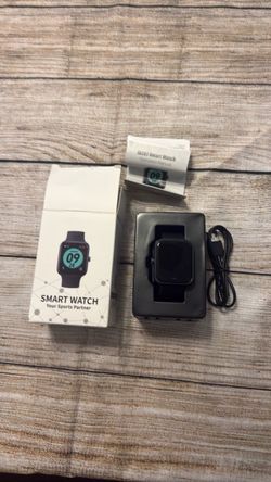Smart Watch with Charging Cable